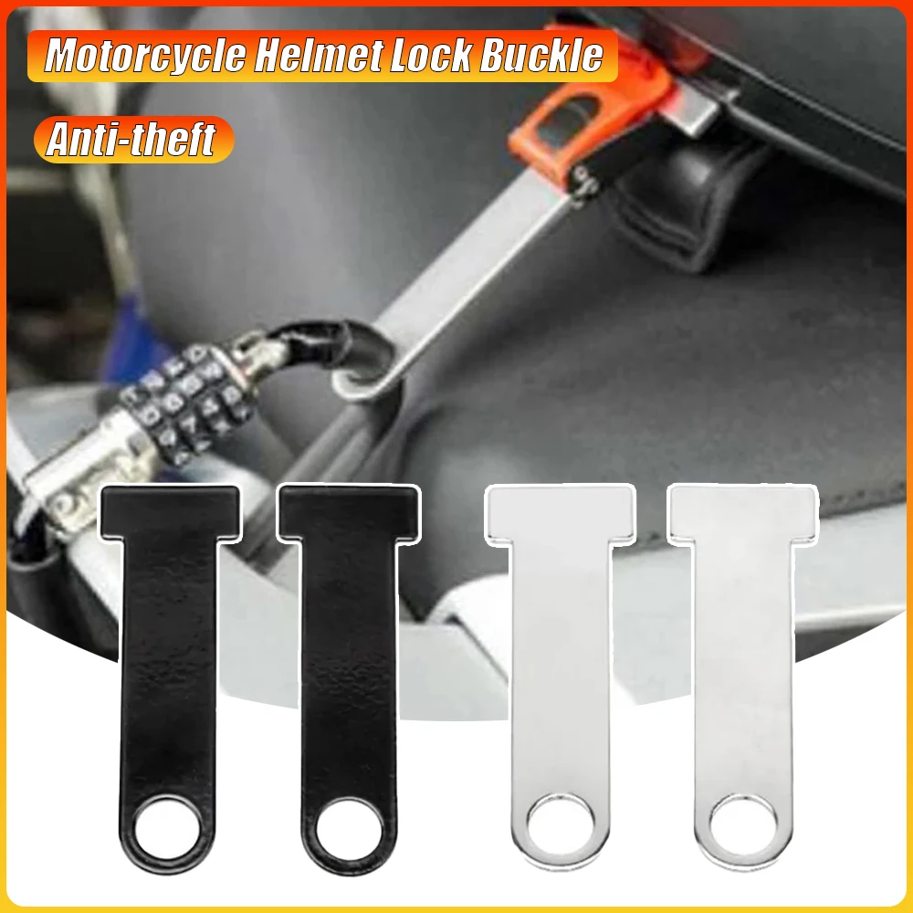 Quick Release Buckle Motorcycle Helmet - 1 Pasang Pengunci Helm Motor Anti-Pencurian,
