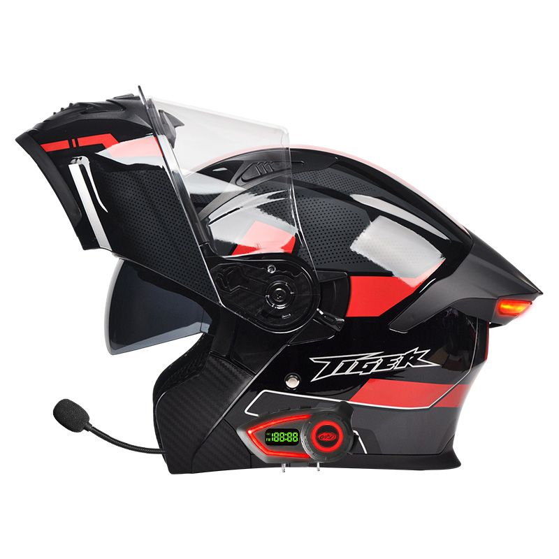 Helm Motor LED Intelligence Ta - Full Face Motorcycle Helmet With Bluetooth ulasan dan harga