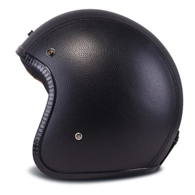 Helm Motor Retro Vintage Cafe  - Vintage Open Face Retro Helmet ulasan dan harga