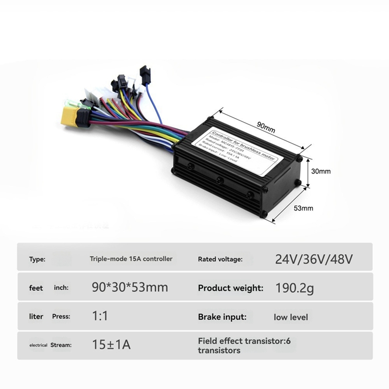 Kontroler Ebike 3 Mode 24V 36V - Scooter Parts ulasan dan harga